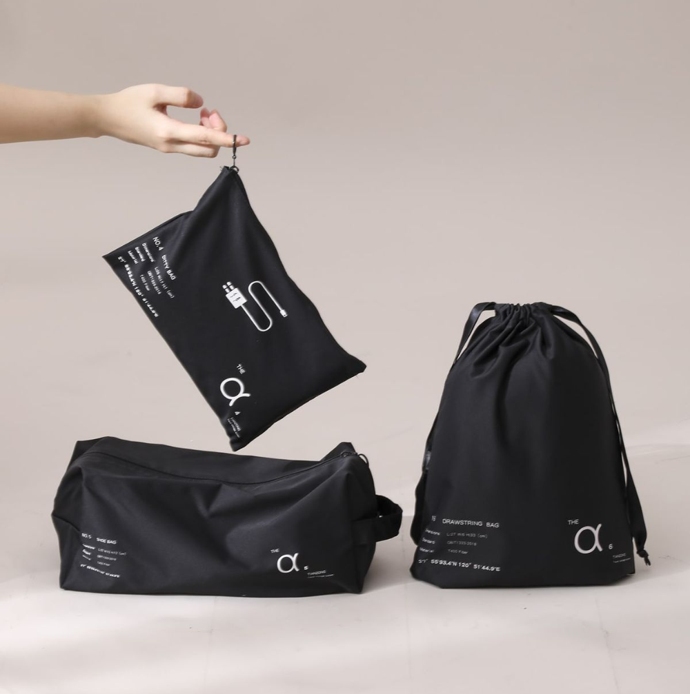 mochila, estuche y bolsa personalizados